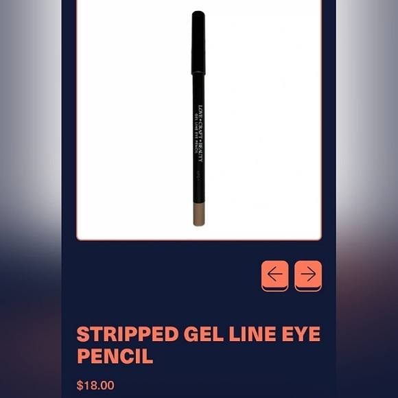 🎉3•$13/4•$16🎉 LOVE CRAFT BEAUTY Gel Line Eye Pencil in Stripped - Picture 4 of 7